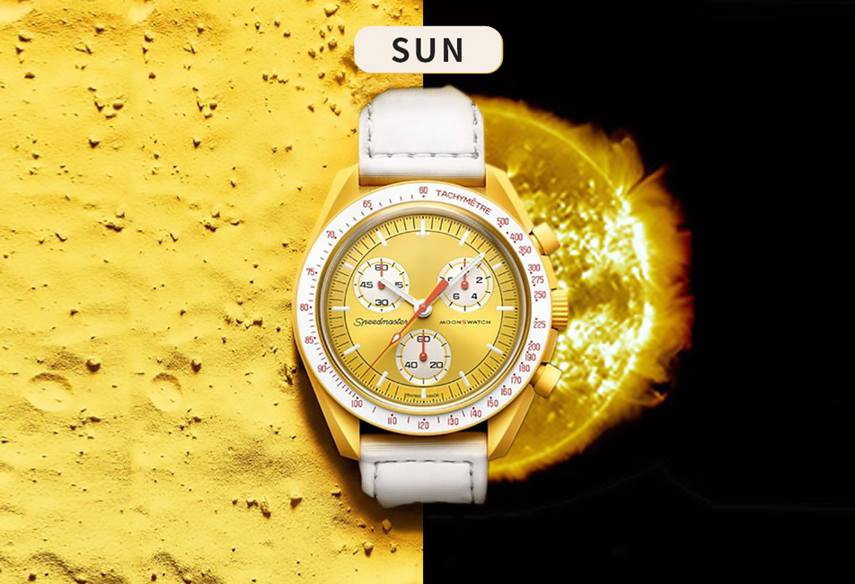 shijinwatch custom watch color yellow