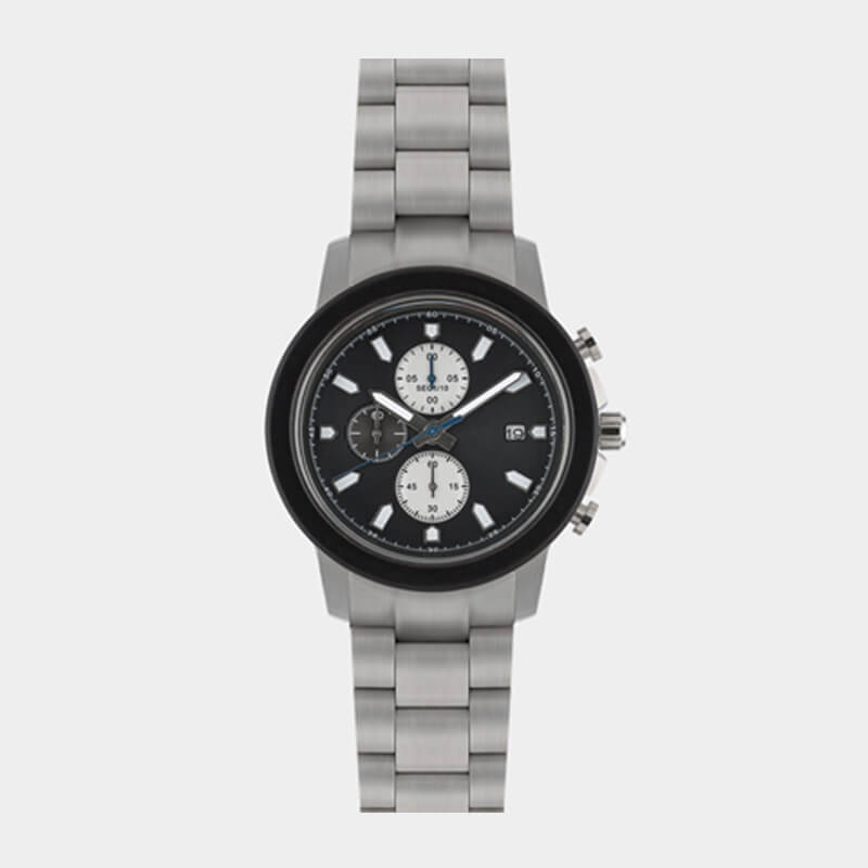 Stainless Steel Silver Minimalist Watch