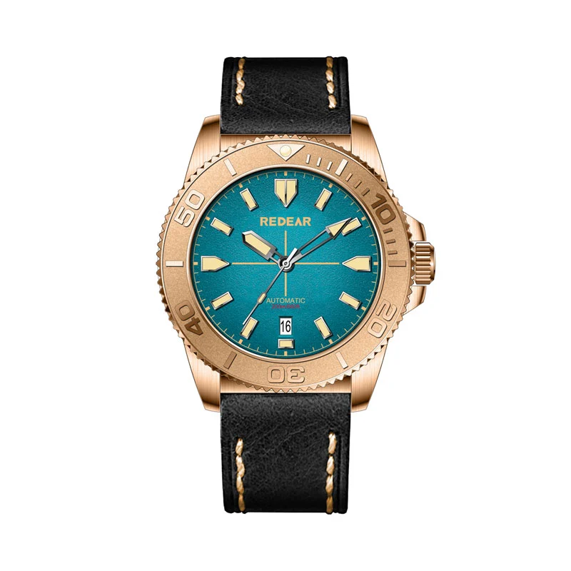Waterproof Bronze Mechanical Watch
