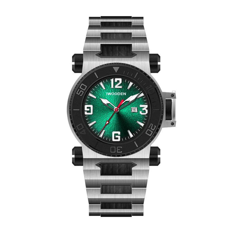 custom calendar quartz watch