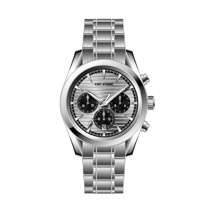 stainless steel water resistant watch