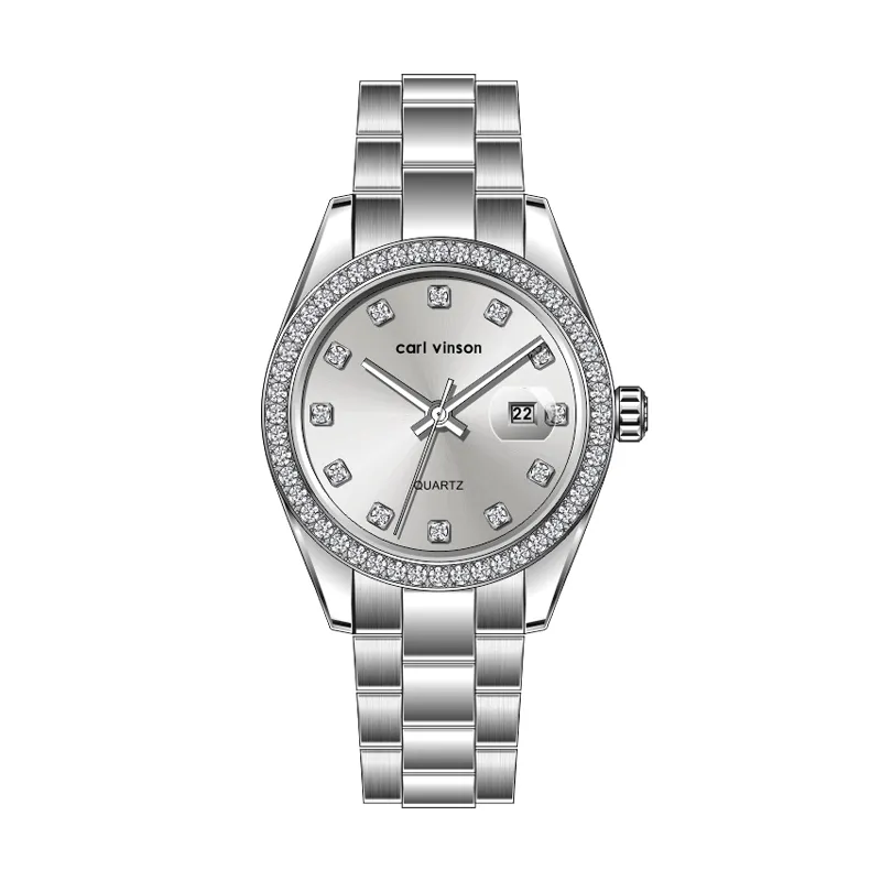 stainless steel automatic watch