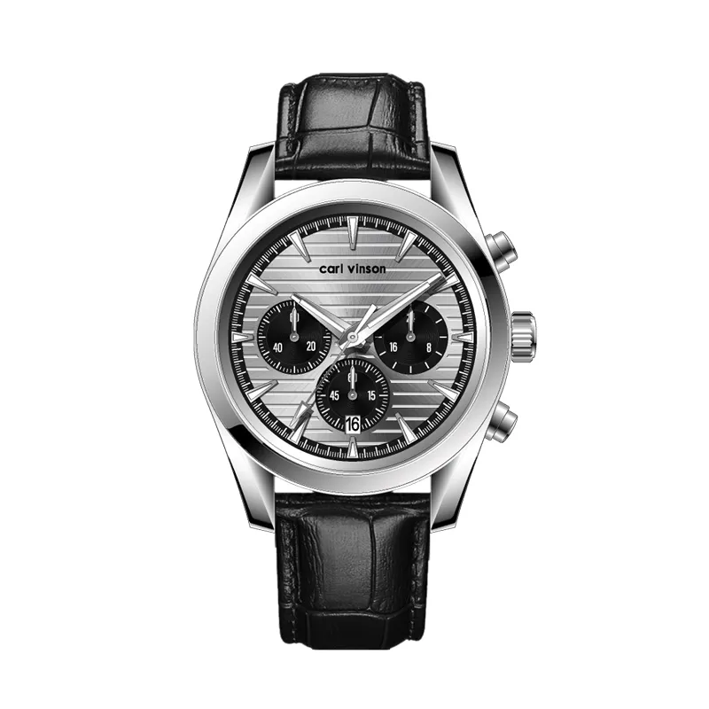 stainless steel waterproof watch