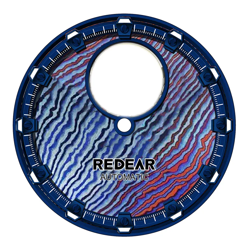 Damascus Steel Pattern Dial