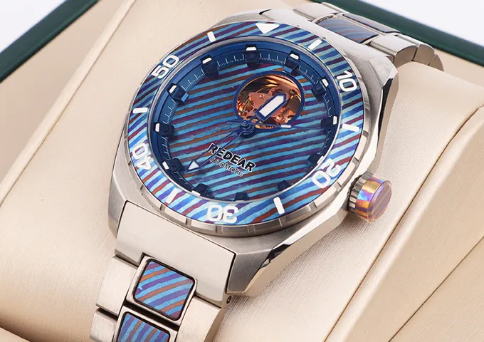 Damascus Titanium Watches